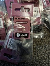 Joblot of Black Wood Screws