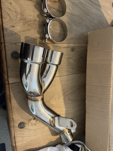 Yamaha exhaust mid section - exhaust,