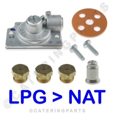 GAS CONVERSION KIT FOR PITCO FRYER 35C 35C+ LP LPG TO NAT PILOT, VALVE & BURNER