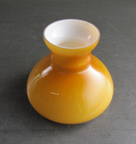 Vintage small orange glass - vintage,