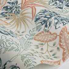 Jane Churchill Rousseau Wallpaper J184W-04 Colour Indigo/Copper
