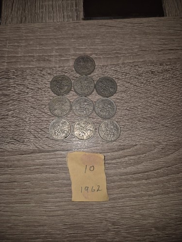 Pence 1962 elizabeth - uk,