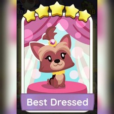 1 x Best Dressed sticker