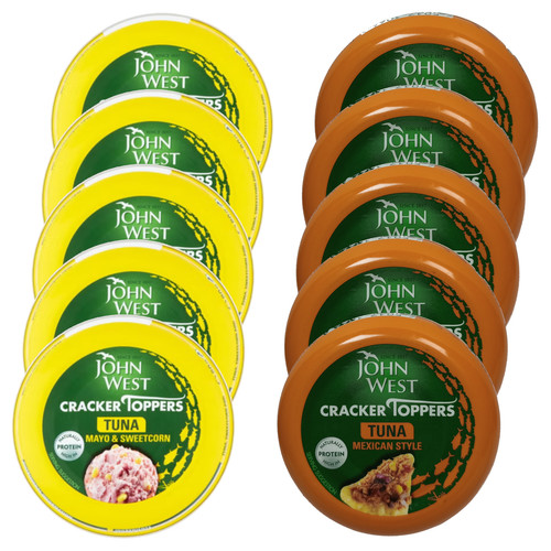 John west tuna - john, cracker