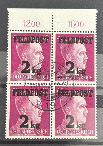 1944 german block stamps - german,