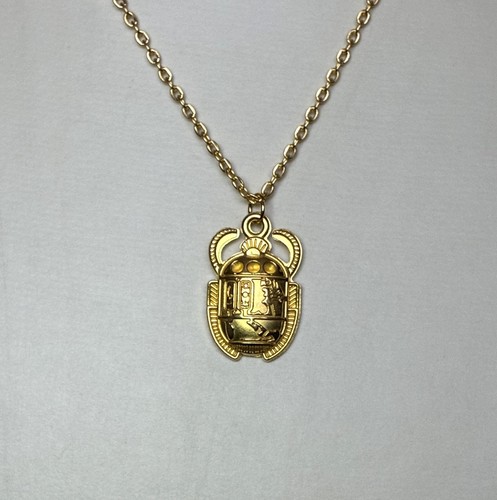 Egyptian scarab beetle - egyptian, pendant