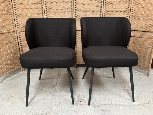 Dusk dining chairs - dining, black