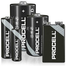 Procell AA AAA C D 9V Professional Alkaline Batteries Replace Duracell Battery