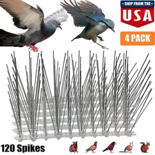 4 Pack Bird Spikes for Birds