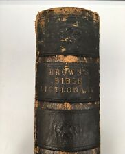 Browns Bible Dictionary by Rev John Brown 1800s
