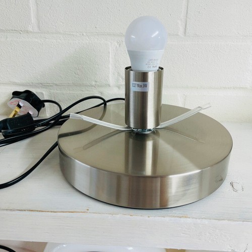 Chrome led lamp - for, 12"