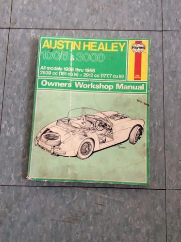 Haynes car manual - haynes, austin