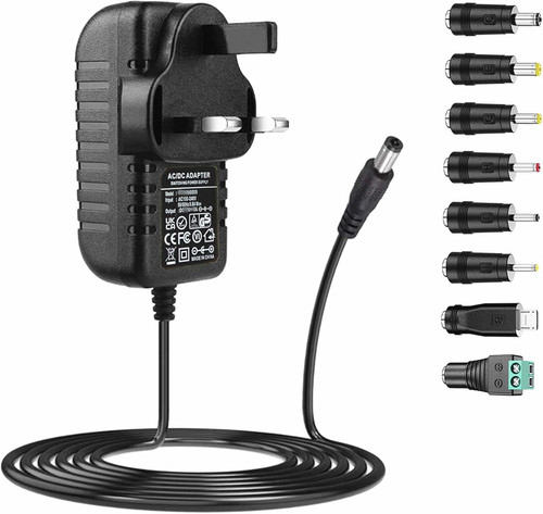 12v adapter power supply - 12v, ac