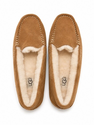 Ugg suede shearling moccasin - ugg,
