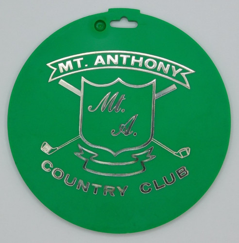 Vintage golf course - course, tag