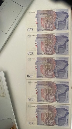 Bank england 20 chris - bank, £20
