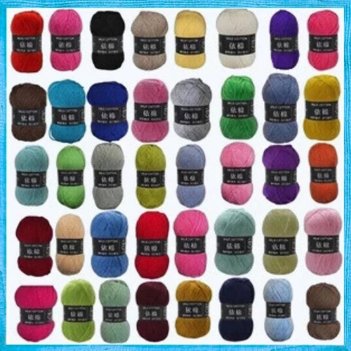 50g 4ply milk cotton - 50g,