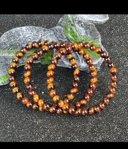 Tiger eye bracelet set - tiger,
