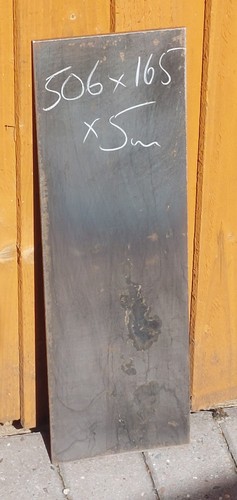 Mild steel plates 506mm - mild, x