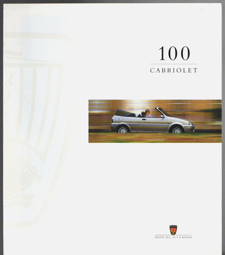 Rover 100 series cabriolet - rover,