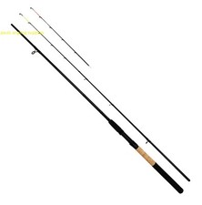 Zwim 8ft Feeder / Quiver Fishing Rod Semi Cork Handle 2 Tips 