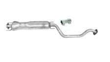 Center silencer exhaust middle
