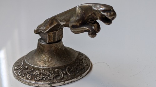 Vintage jaguar metal - metal, car