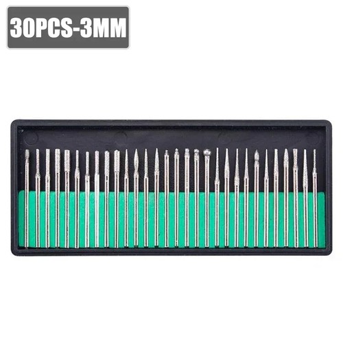 30pcs diamond burr set rotary - 30pcs,