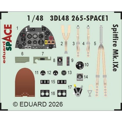 Supermarine spitfire - 1:48,