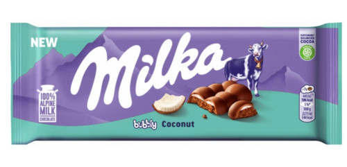 Milka bubbly coconut milk - 4,
