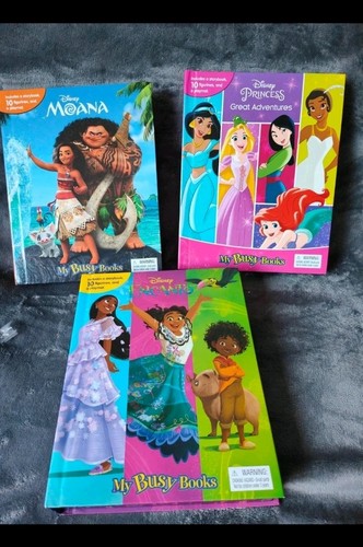 Disney busy books figures - disney,