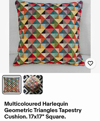 Multicolour geometric tapestry - geometric,