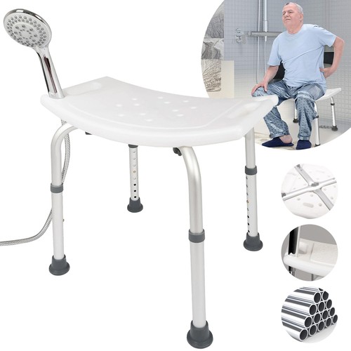 Aluminium portable shower - aluminium,