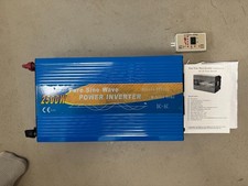 Pure Sine Wave Inverter 2500w DC-AC - Suitable for Motorhome