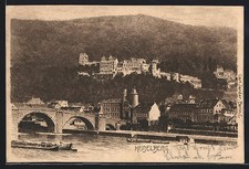 Heidelberg, waterfront with