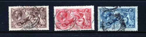 1913 seahorse sea - gb, 1913-18