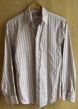 Thomas Pink London Men's Long Sleeve Dress Collar Shirt Size 15.5