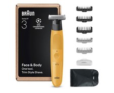 Braun XT3205 Series XT3 Men's Electric Body Shaver Trim Style w/ Attachments NEW