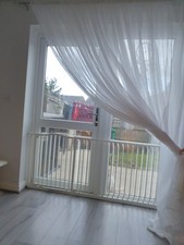 SAFETOTS White Matt Safety Gate Large Long 175cm - 180 cm