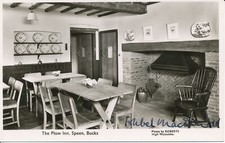 PC23166 The Plow Inn. Speen. Bucks. Roberts