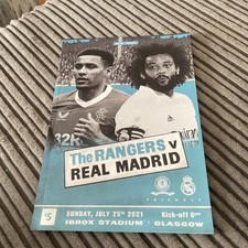 2021 GLASGOW RANGERS V REAL