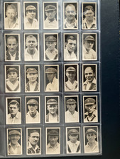 cigarette cards cricketers