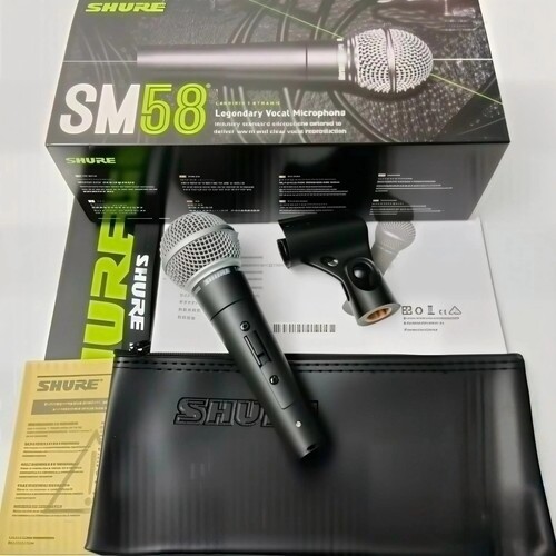 New shure sm58s - shure, dynamic