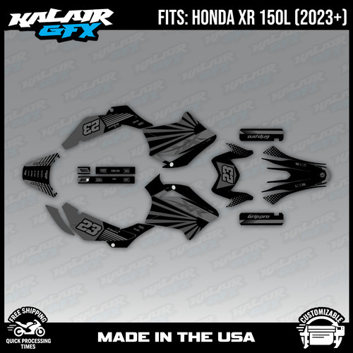 Graphics decal kit for honda - kit,