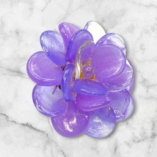 Chanel Camellia Glass Brooch
