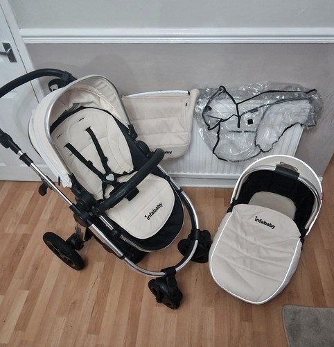 Infababy cream pushchair - infababy,