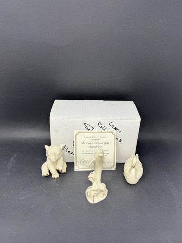Lenox trio animal figurines - trio,