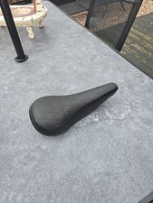 vintage Road Bike saddle Padded Pleated Quilted Made In Italy 