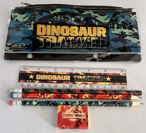 Jurassic world pencil case - world,