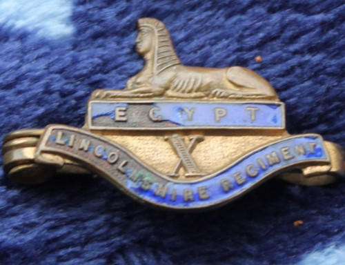 Lincolnshire regiment eygpt - lincolnshire,